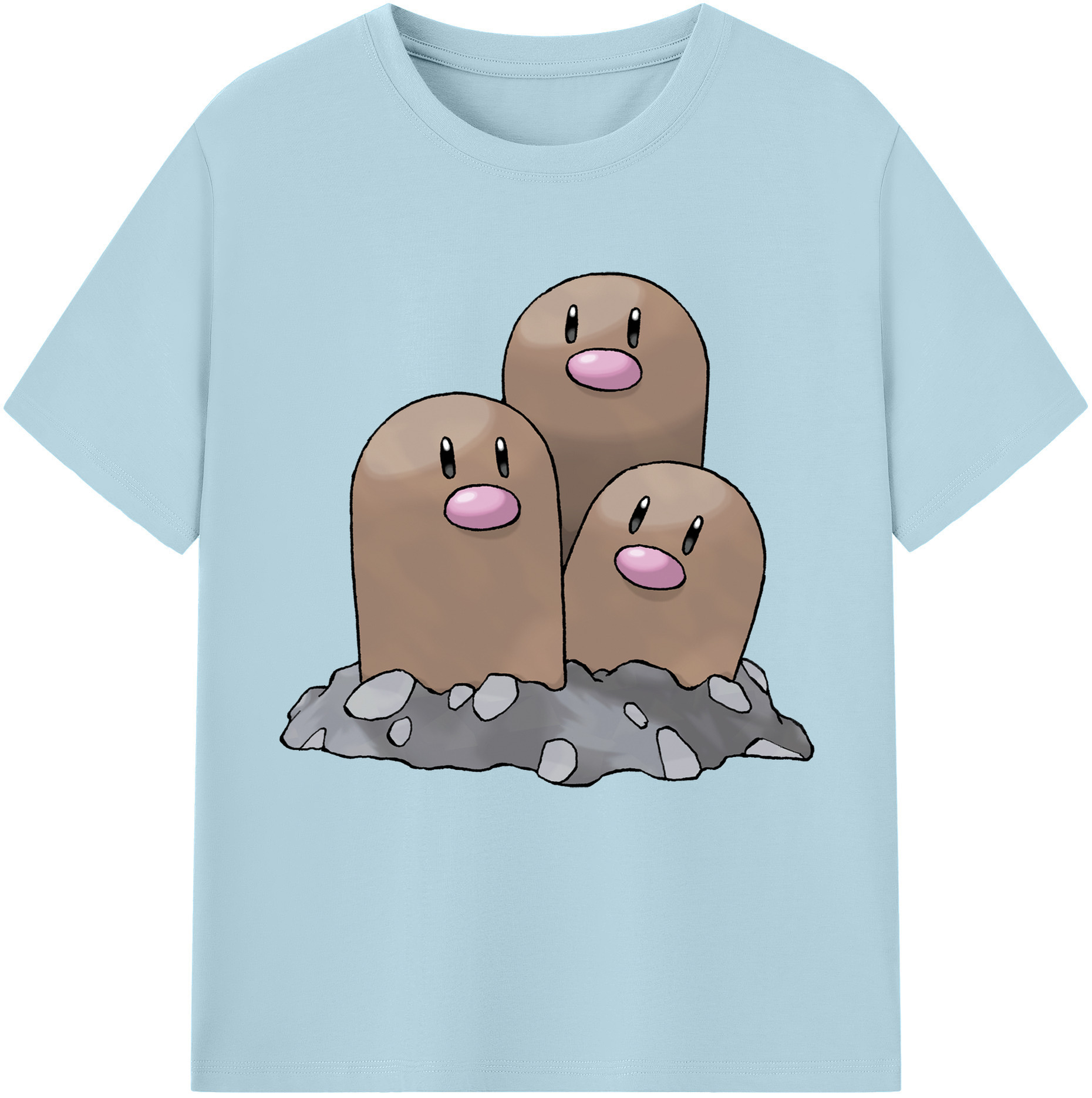 （画像用） ポケットモンスター Pokémon 綿100％半袖Tシャツ（フロントプリント）